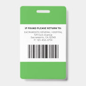 RNモダンナース バッジ (裏面)