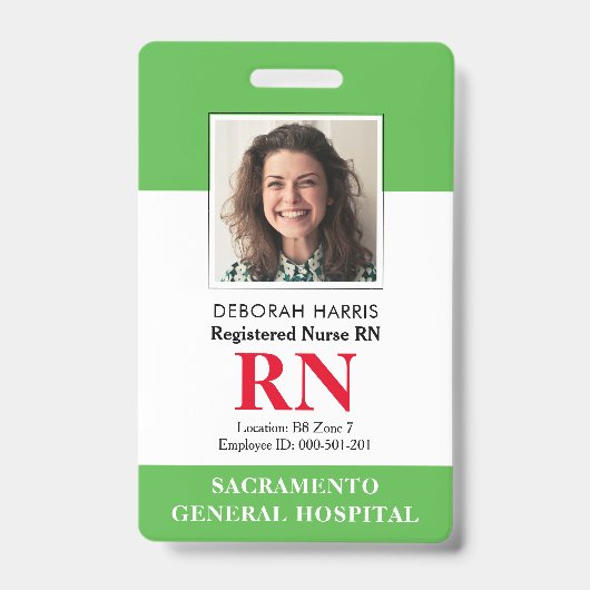 RNモダンナース バッジ (正面)