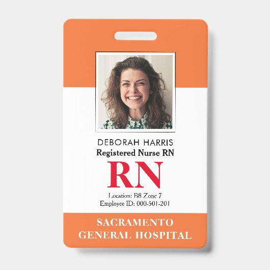 RNモダンナース バッジ (正面)