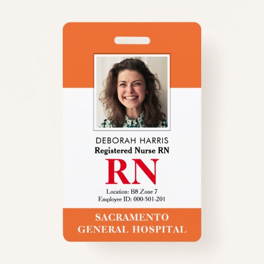 RNモダンナース バッジ (正面)