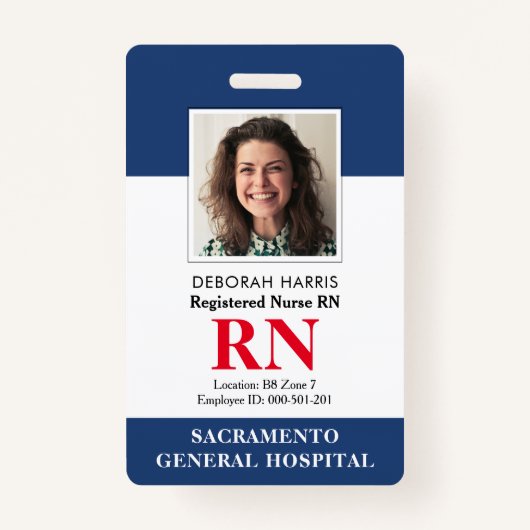 RNモダンナース バッジ (正面)