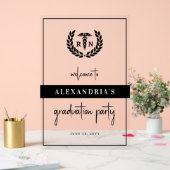 RNモダン看護学校卒業ウェルカムサイン アクリルサイン (ウェディング)