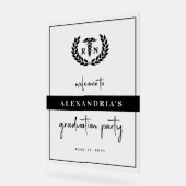 RNモダン看護学校卒業ウェルカムサイン アクリルサイン (傾斜)