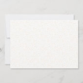 RN卒業パーティフォトホワイト金ゴールド 招待状 (裏面)