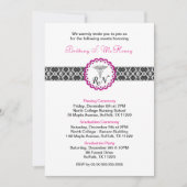 RN卒業招待状 招待状 (正面)