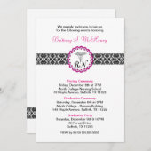 RN卒業招待状 招待状 (正面/裏面)