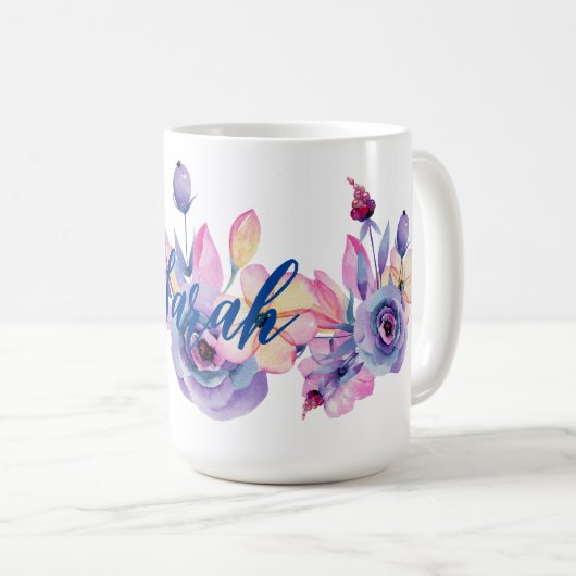 RN向けパーソナライズされたかわいいナースギフト コーヒーマグカップ (正面右)