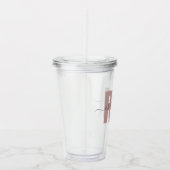 RN登パーソナライズされた録ナース卒業祝い アクリルタンブラー (右)