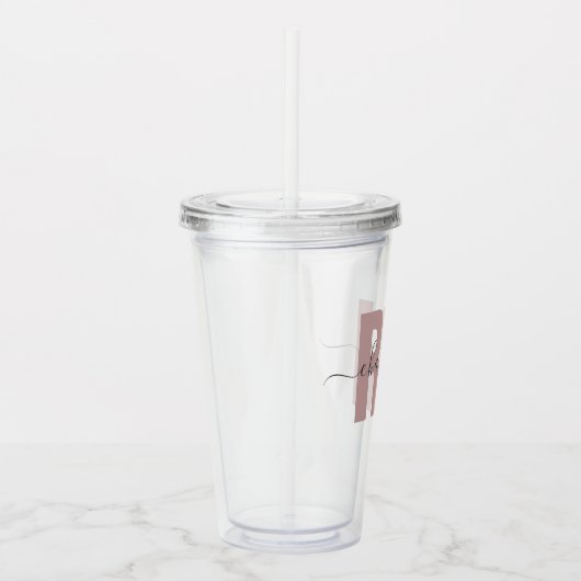 RN登パーソナライズされた録ナース卒業祝い アクリルタンブラー (右)