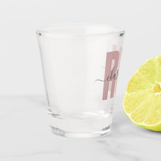 RN登パーソナライズされた録ナース卒業祝い ショットグラス (左)