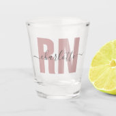 RN登パーソナライズされた録ナース卒業祝い ショットグラス (正面)