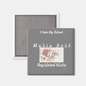 Rn登最高の録ナース マグネット (正面/裏面)