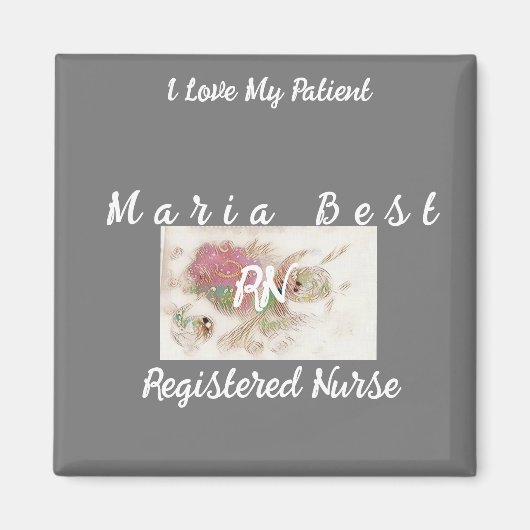 Rn登最高の録ナース マグネット (正面)