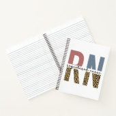 RN登録ナースチータープリントナース卒業 ノートブック (内部)