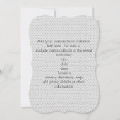 RN登録ナース、ピンククロス旋回 招待状 (裏面)