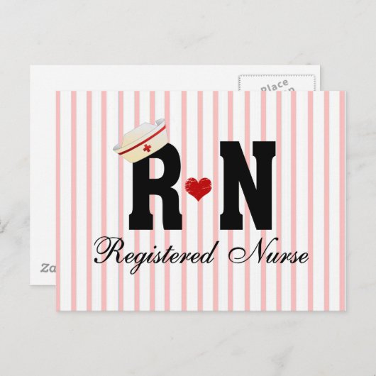 RN登録ナース ポストカード (正面/裏面)