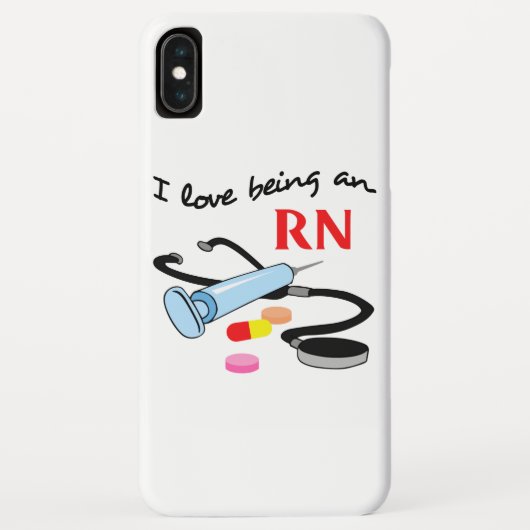 RN登録ナース Case-Mate iPhoneケース (裏面)