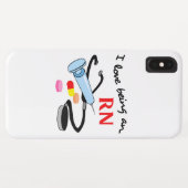 RN登録ナース Case-Mate iPhoneケース (裏面(横))