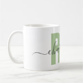 RN登録パーソナライズされたナース卒業ギフト コーヒーマグカップ (左)