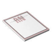 RN登録パーソナライズされたナース卒業ギフト ノートパッド (アングル)