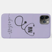 RN登録パーソナライズされたナース卒業 Case-Mate iPhoneケース (裏面(横))