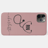 RN登録パーソナライズされたナース卒業 Case-Mate iPhoneケース (裏面(横))