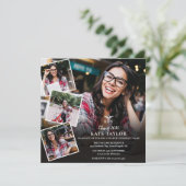 RN看護フォトコラージュ卒業広場 招待状 (スタンド正面)