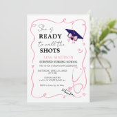 RN看護モダン彼女はショットを呼ぶ準備ができている 招待状 (スタンド正面)