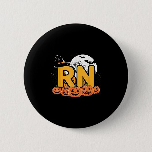 Rn - ハロウィン 缶バッジ (正面)