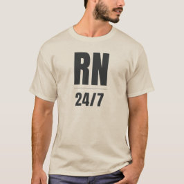 RN 24/7 | 認定看護師デザイン Tシャツ