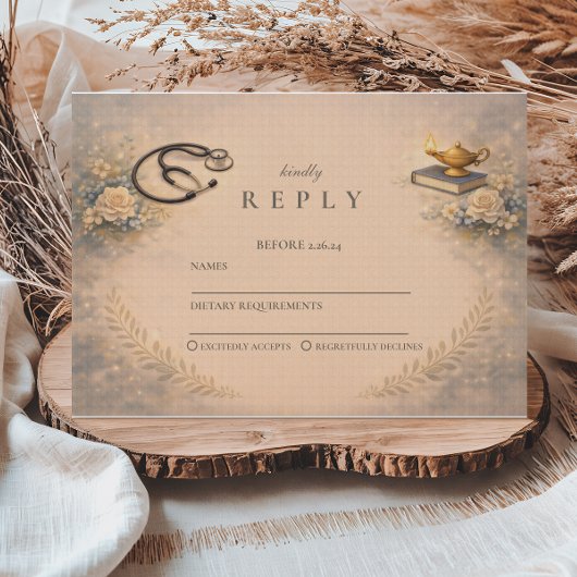 RN Graduation Pinning Ceremony Party 出欠カード