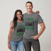 RN LPN CNA ER救になる前の看護 Tシャツ (ユニセックス)
