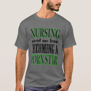 RN LPN CNA ER救になる前の看護 Tシャツ