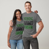 RN LPN CNA ER救になる前の看護 Tシャツ (ユニセックス)