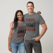 RN LPN CNA ER救になる前の看護 Tシャツ (ユニセックス)
