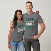 RN LPN CNA ER救になる前の看護 Tシャツ (ユニセックス)