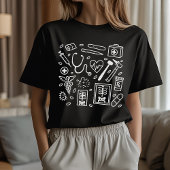 RN、MD、または将来のヒーラーのための医療用ドードルシャツ Tシャツ
