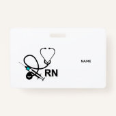 RN Name Badge バッジ (正面)