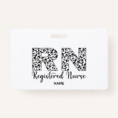 RN Name Badge バッジ (正面)