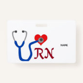RN Name Badge バッジ (正面)