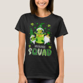 RN Nurse Squad Nursing St Patrick Day Gnomes Irish Tシャツ (正面)