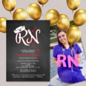 RN PHOTOナース卒業パーティーをピン留め 招待状