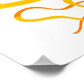 RNAスプライシング分子生物遺伝学図 ポスター (角)