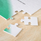 RNA翻訳のタンパク質合成図 ジグソーパズル (側面)