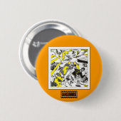 Rnd。 ボタンのサイ39 Dangerhouse 缶バッジ (正面&裏面)