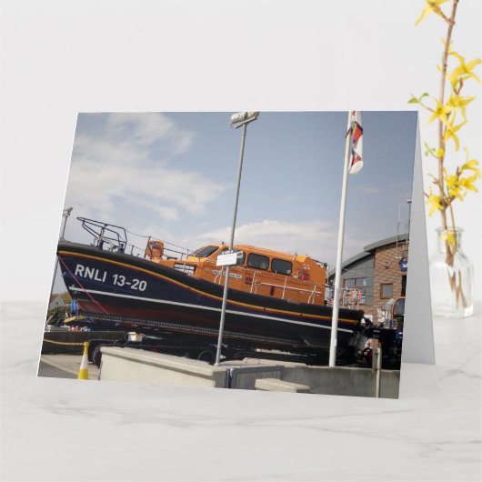 RNLIのサポート カード (黄色い花)