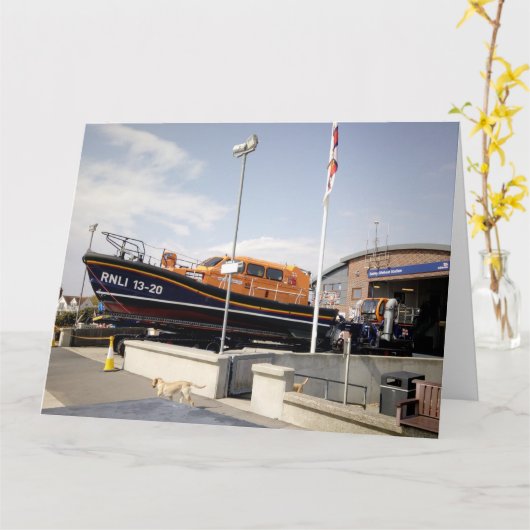 RNLIのサポート カード (黄色い花)