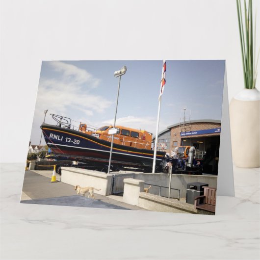 RNLIのサポート カード (正面)