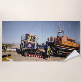 RNLIのサポート ビーチタオル