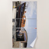 RNLIのサポート ビーチタオル (正面)